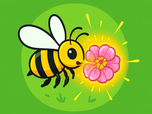 Bee and Flower