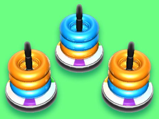 Hoop Stack Sort Puzzle Game